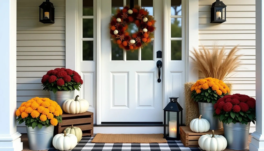 How to Create a Stunning Fall Front Porch