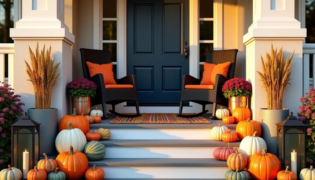Learn to Create the Perfect Fall Porch Color Palettes