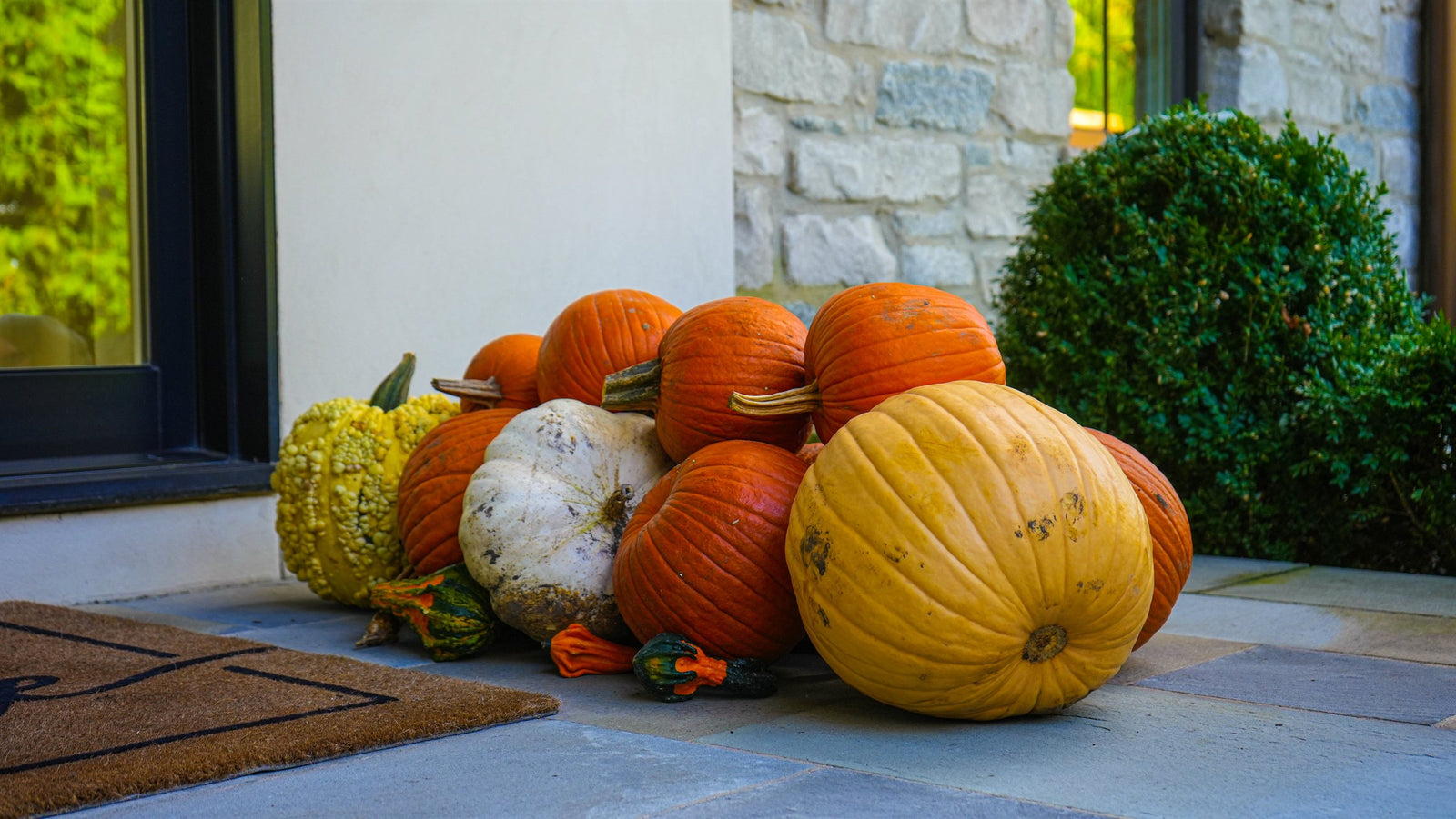 Fall porch installation for a Lake Forest, IL home